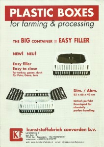 Poultry Crate Easy Filler